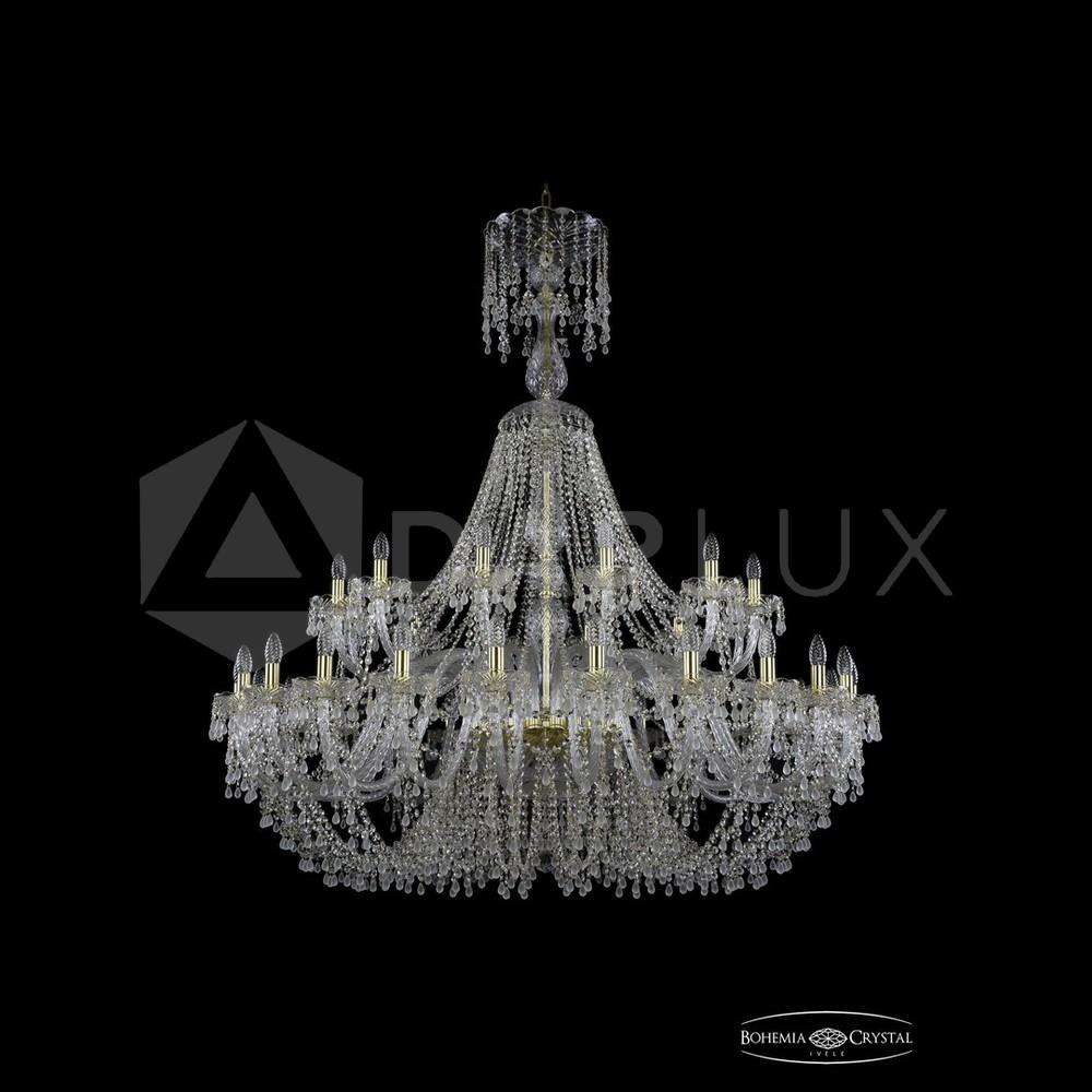 Люстра хрустальная 1410/24+12/530/XL-156 G V0300 Bohemia Ivele Crystal