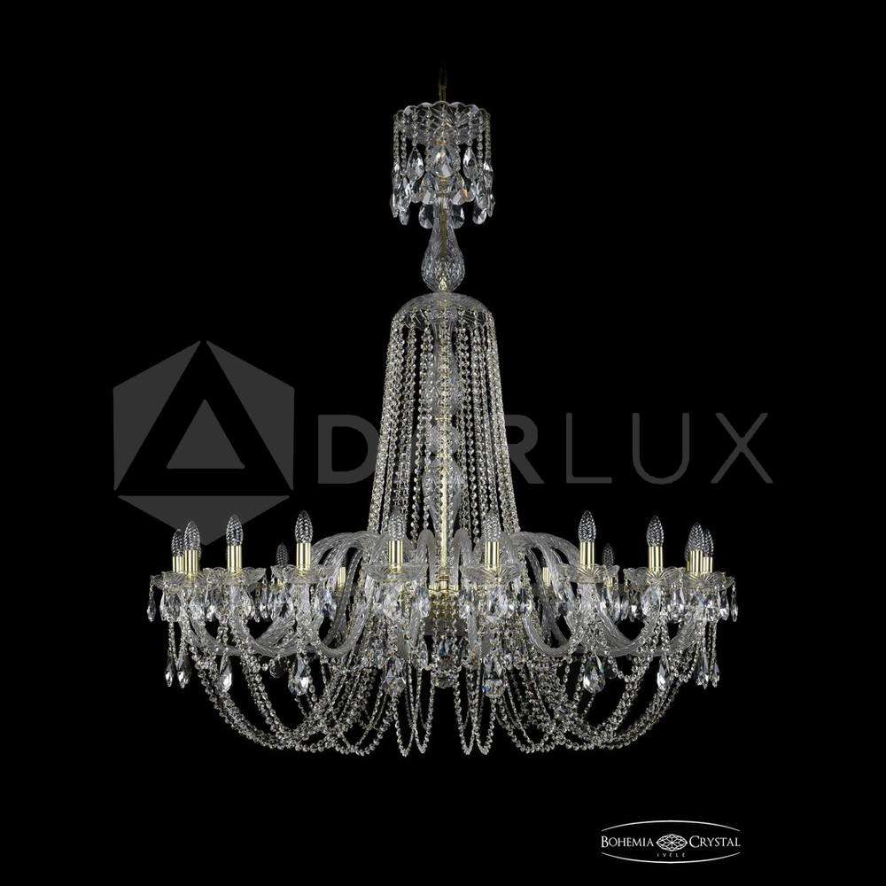 Люстра хрустальная 1402/20/460/XL-146 G Bohemia Ivele Crystal