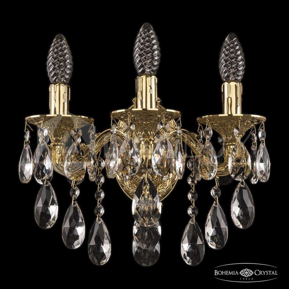 Бра бронзовые 7102B11/3/125/B G Bohemia Ivele Crystal