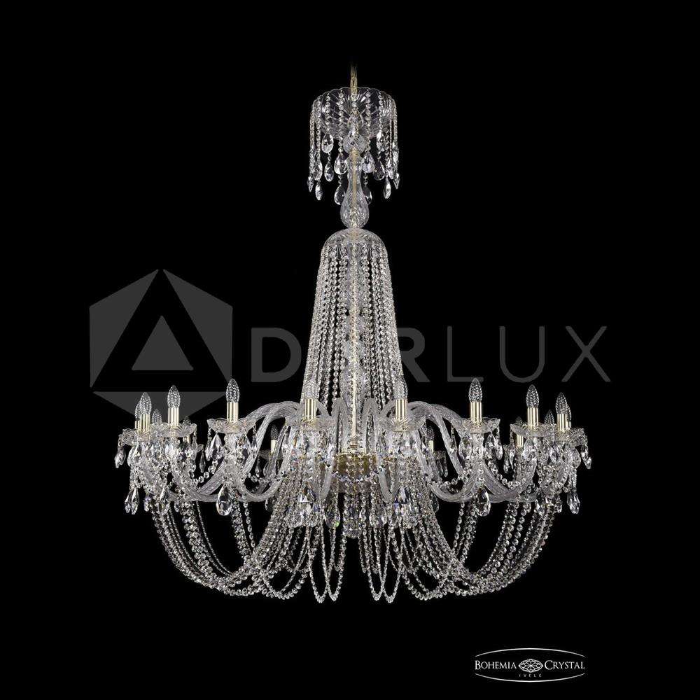 Люстра хрустальная 1402/20/530/XL-164 G Bohemia Ivele Crystal