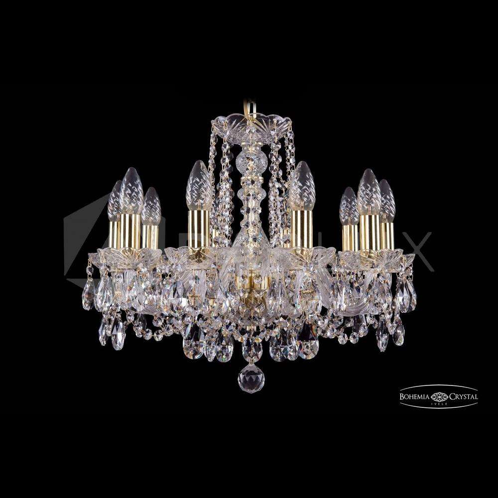 Люстра хрустальная 1402/10/160 G Bohemia Ivele Crystal