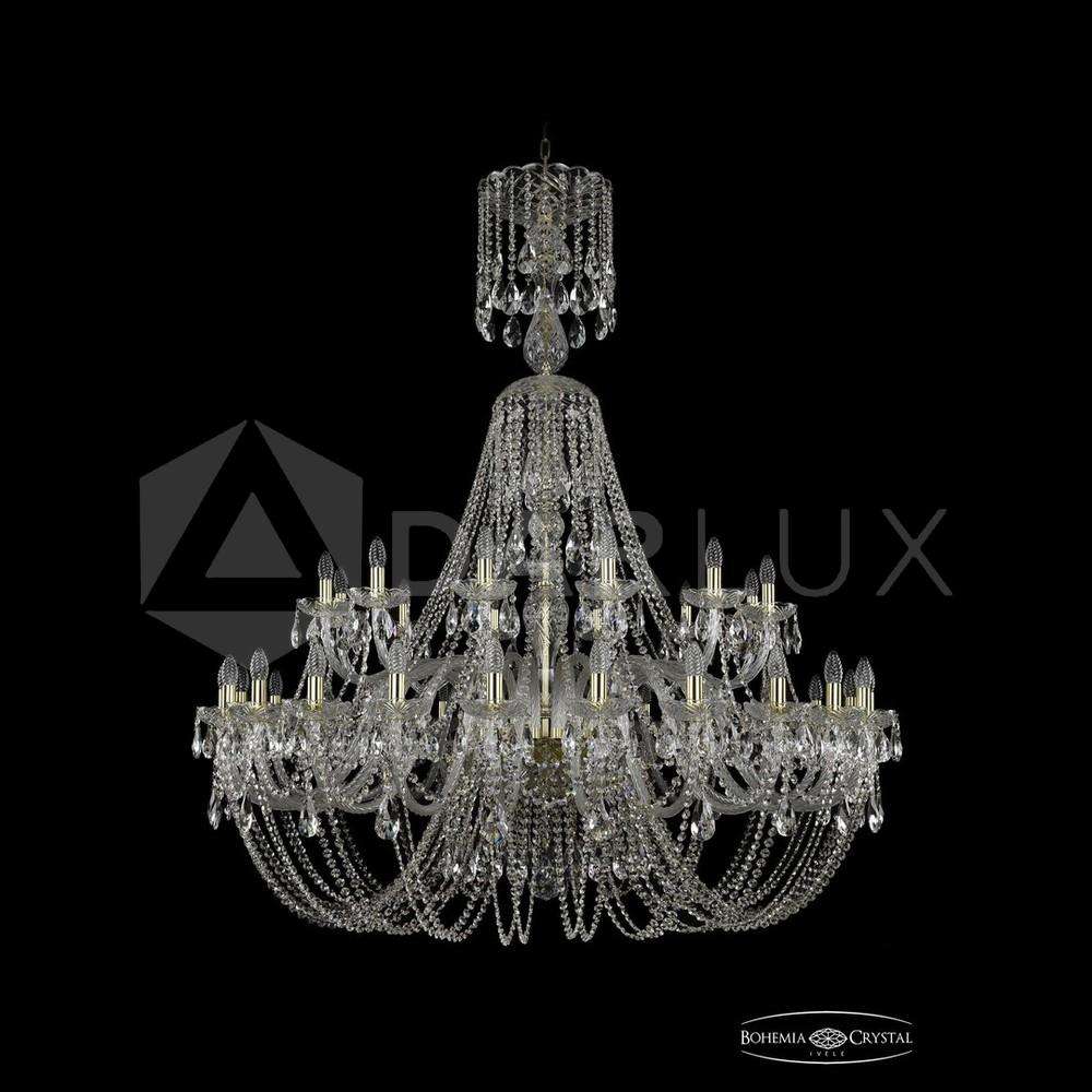 Люстра хрустальная 1406/24+12/530/XL-160 G Bohemia Ivele Crystal