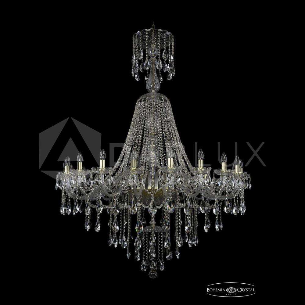 Люстра хрустальная 1415/20/460/XL-173 G Bohemia Ivele Crystal