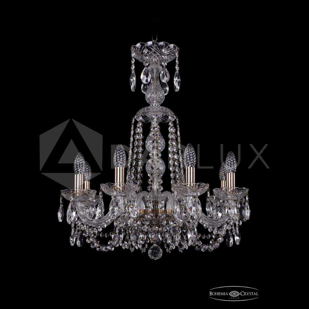 Люстра хрустальная 1402/8/195/XL-65 Pa Bohemia Ivele Crystal